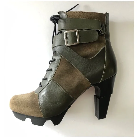 LIKE SMUG BY PROPHECY ANKLE BOOTS SIZE US 7/ EUR 37 - Picture 2 of 11